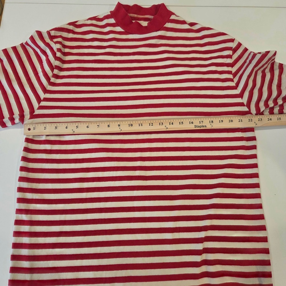 FOG Fear of God Collection Two 2016-2017 Red Striped Long Sleeve Shirt Mens M - Picture 10 of 10